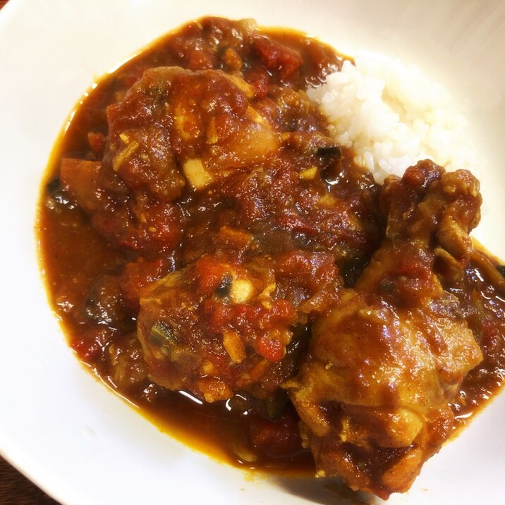 時短で低糖質グルテンフリー 夏のチキントマトカレー レシピ 作り方 By 低糖質もーこ 楽天レシピ 時短で低糖質グルテンフリー 夏のチキントマトカレー レシピ 作り方 By 低糖質もーこ 楽天レシピ